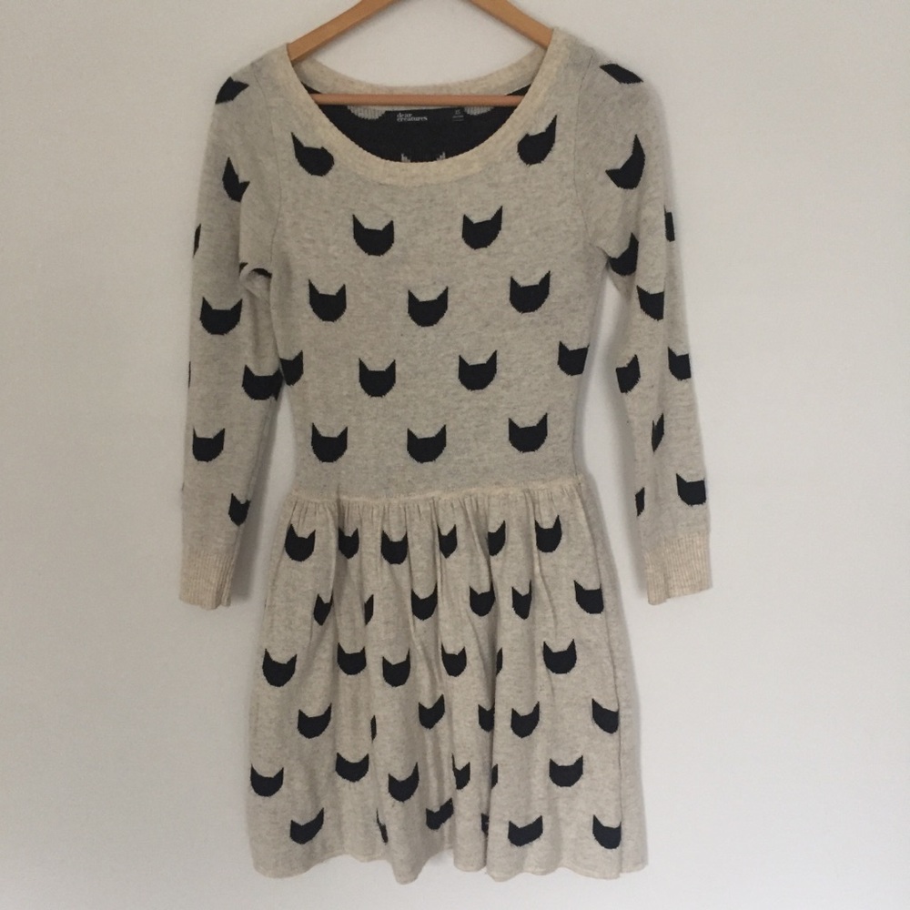 Anthropologie Cat Sweater Dress